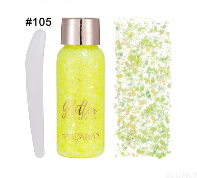 BeautyShimmer | Multifunctionele glittergel kunst