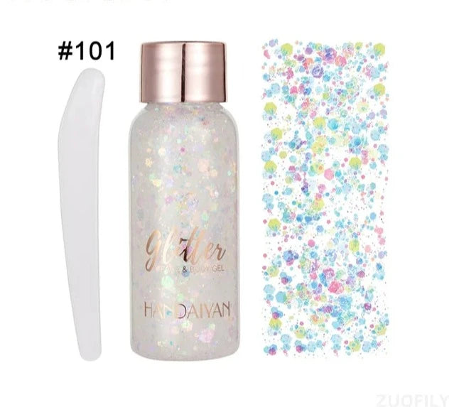 BeautyShimmer | Multifunctionele glittergel kunst