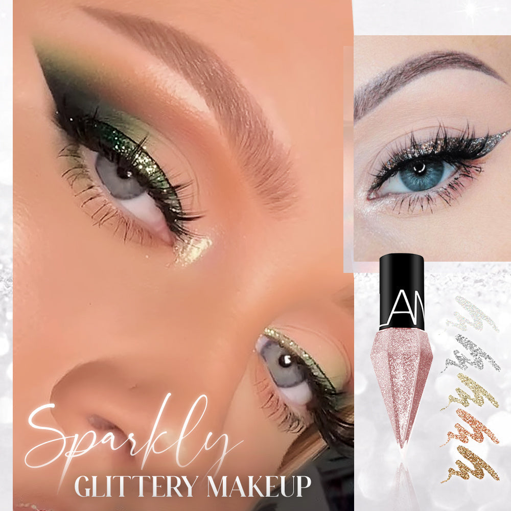 Diamond Glow Sparkly Liquid Eyeliner - whambeauty