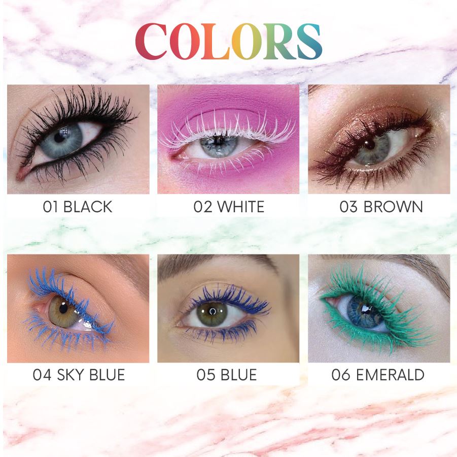 GlamUp Colorful Mascara - whambeauty