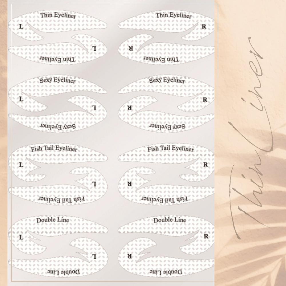 GlamourLook - Moeiteloos Perfect Oogschaduw Eyeliner Stencil - whambeauty