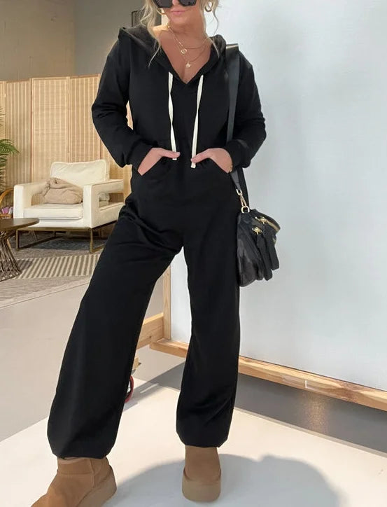 Sabrina | Jumpsuit van luxueus Frans badstof