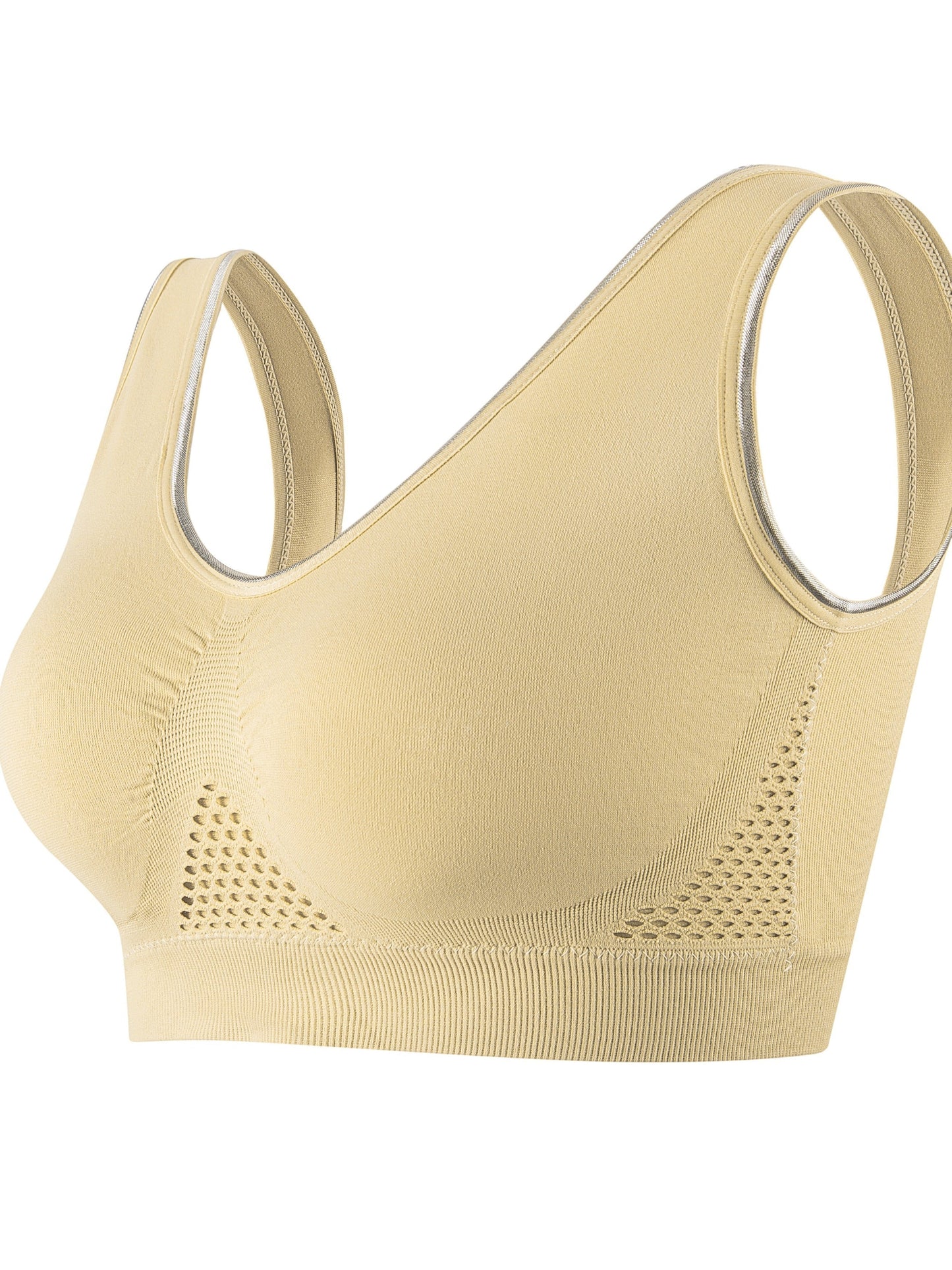Femme | Sportbeha voor dames in grote maat, ademend mesh en snel drogend