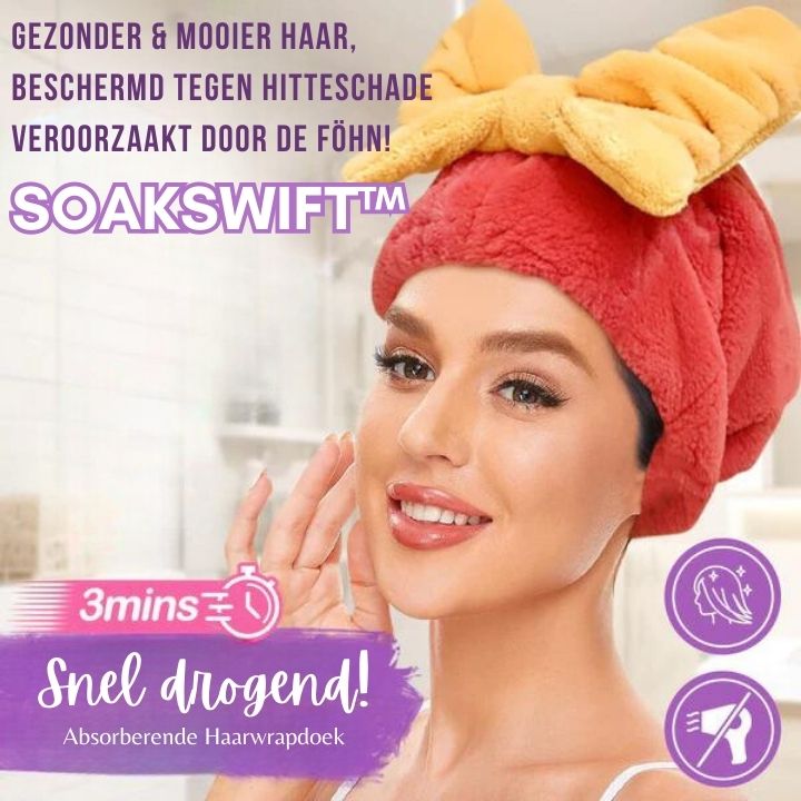 SoakSwift  | Droog je haar snel in slechts een paar minuten!