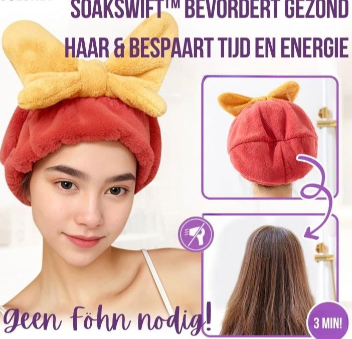 SoakSwift  | Droog je haar snel in slechts een paar minuten!