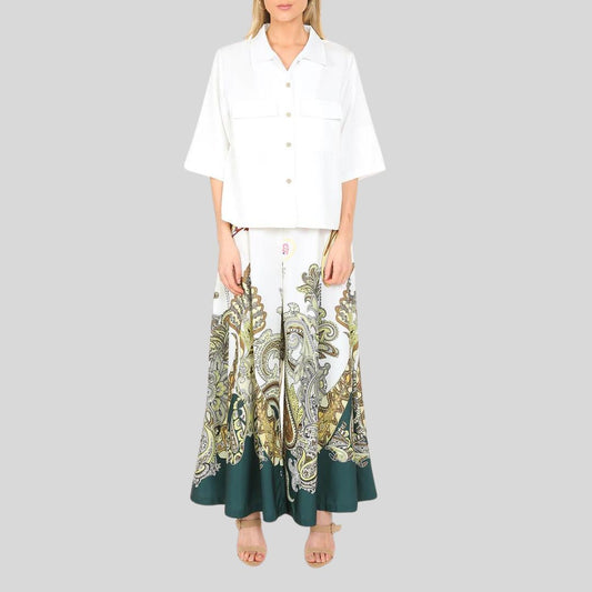 Seravyn | Paisley Palazzo Broeken Set