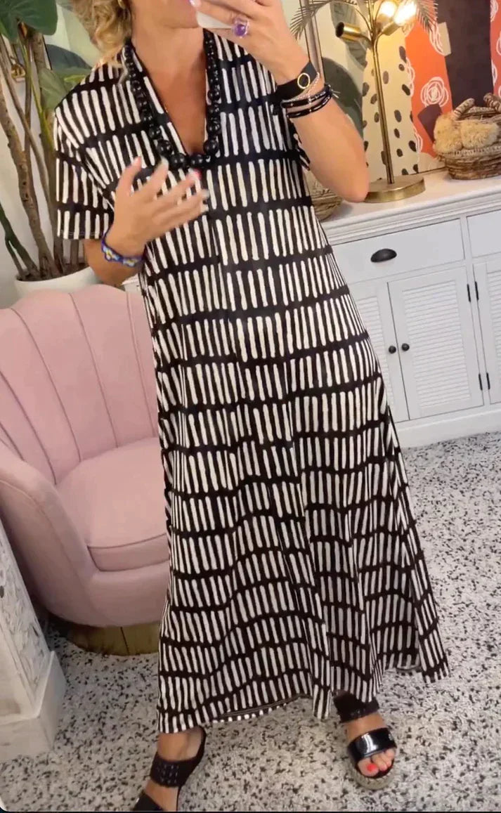 Auralyn | Serene Bloom Maxi Dress