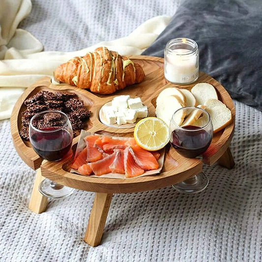 TerraTray | Opvouwbare Picknicktafel voor Buiten