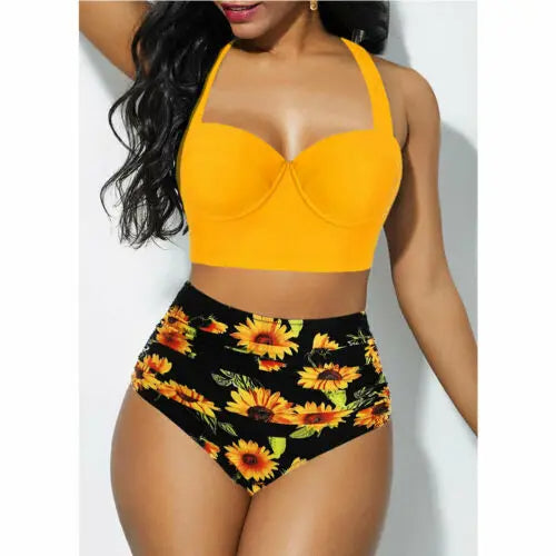FleurLift | High Waist Bikini
