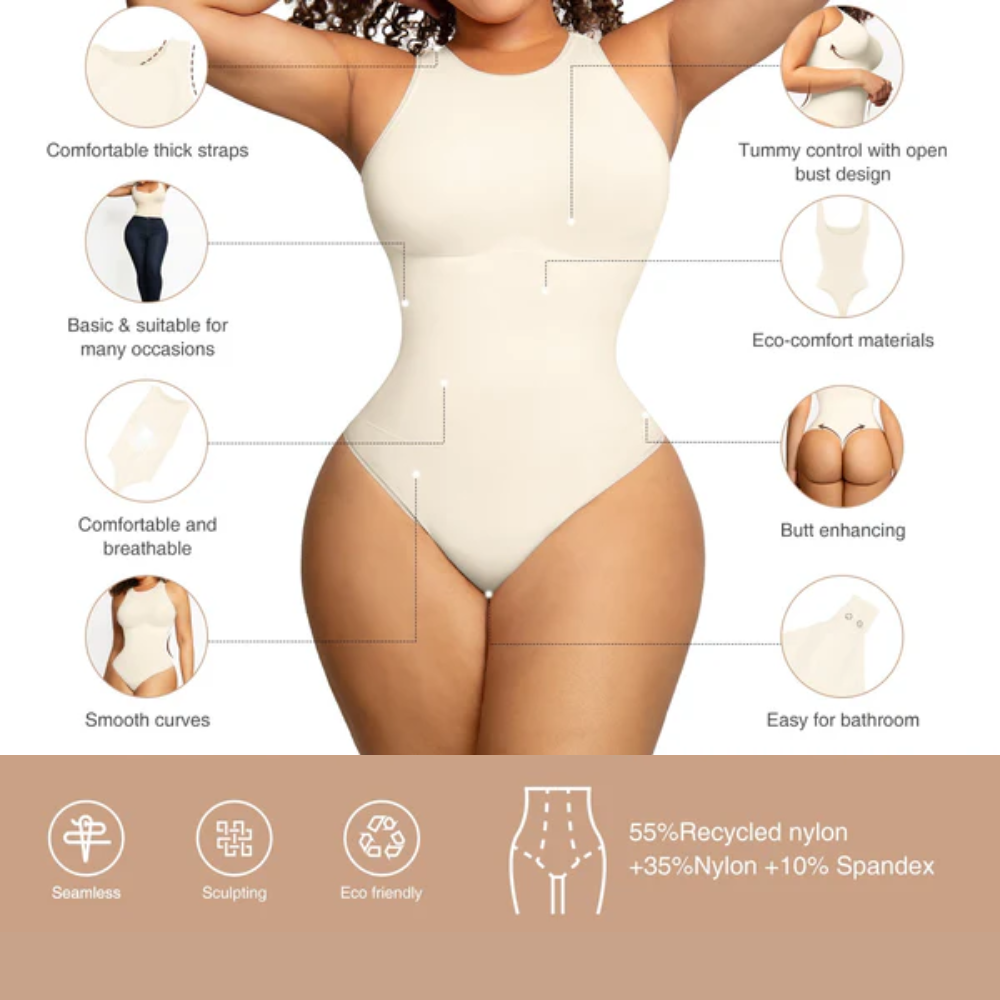 ShapeGlam | Zelfvertrouwenverhogende Bodysuit