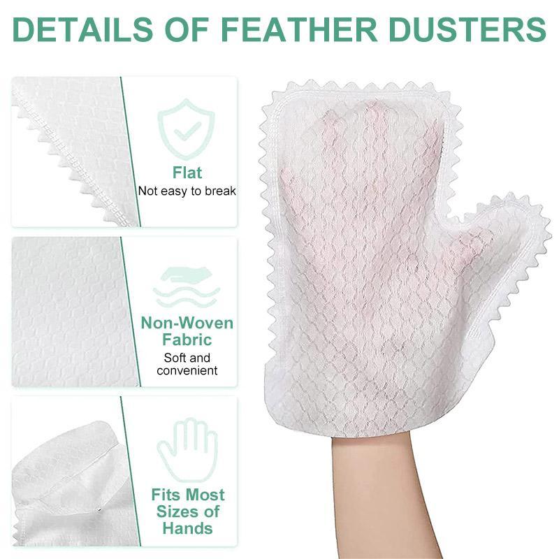 DustGrip | Zeer efficiënte handschoenen voor het reinigen van visschubben (10 stuks)