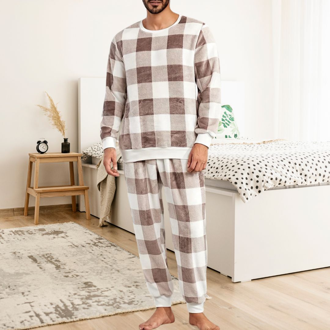 Levi | Warme Winter Pyjama Set