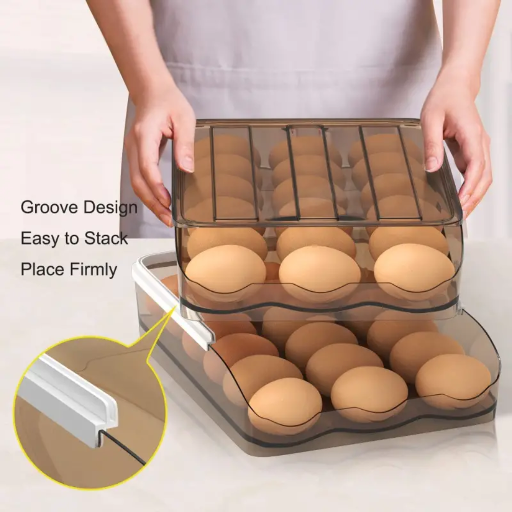 EggVault | Deluxe stapelbare eierhouder