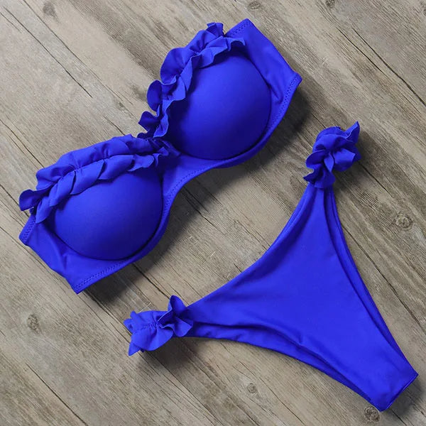 Zaryssa | Strapless Jungle Queen Bikini