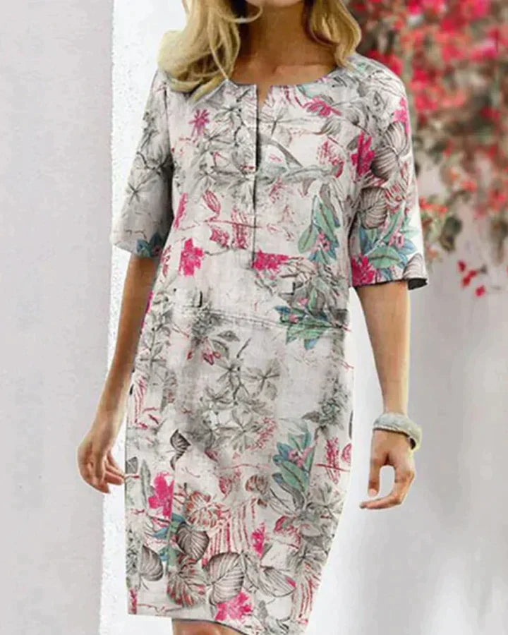 LumiPrint | Zomerjurk met elegante print