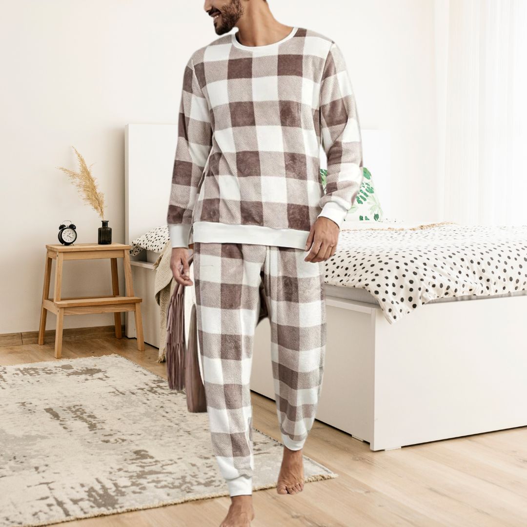 Levi | Warme Winter Pyjama Set