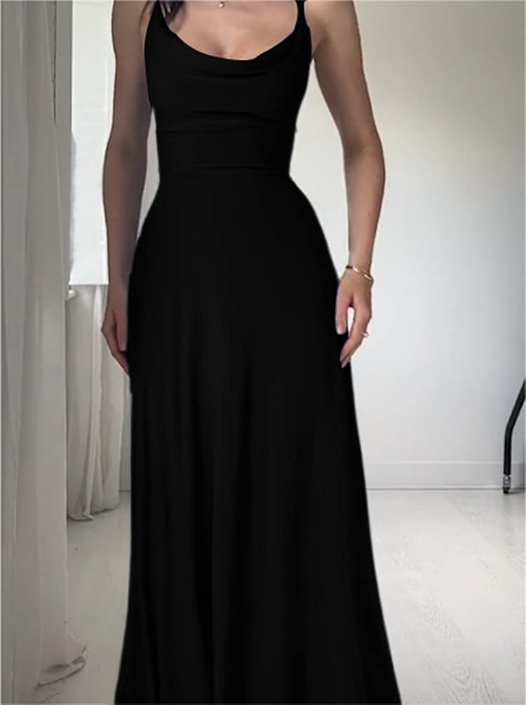 Bianca | Gedrapeerde Elegantie Maxi Dress