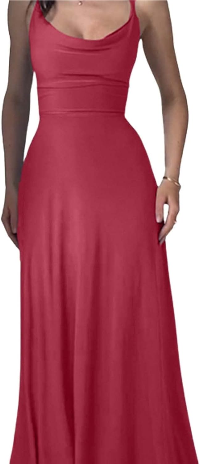 Bianca | Gedrapeerde Elegantie Maxi Dress