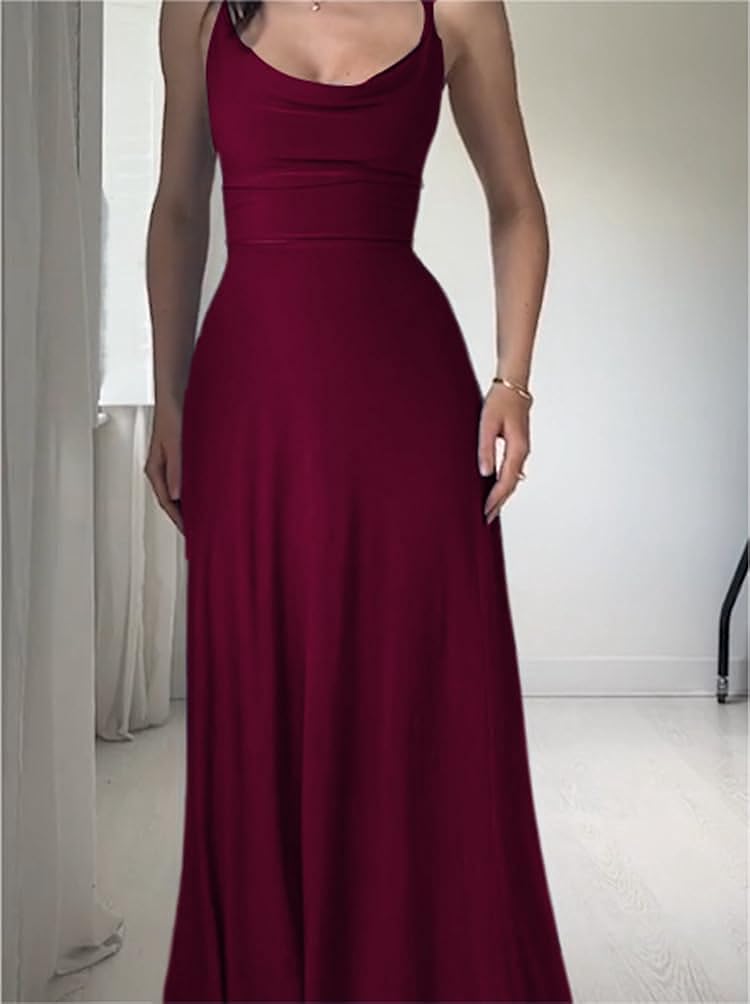 Bianca | Gedrapeerde Elegantie Maxi Dress