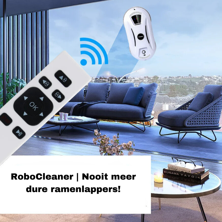 RoboCleaner | Nooit meer dure ramenlappers!