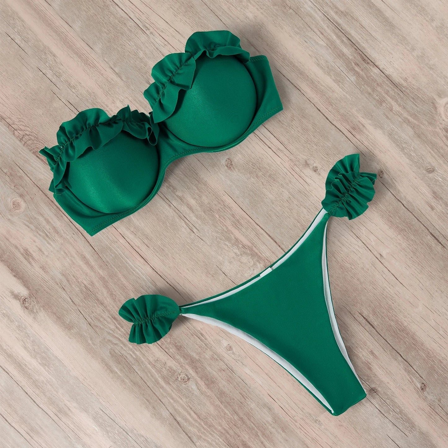 Zaryssa | Strapless Jungle Queen Bikini