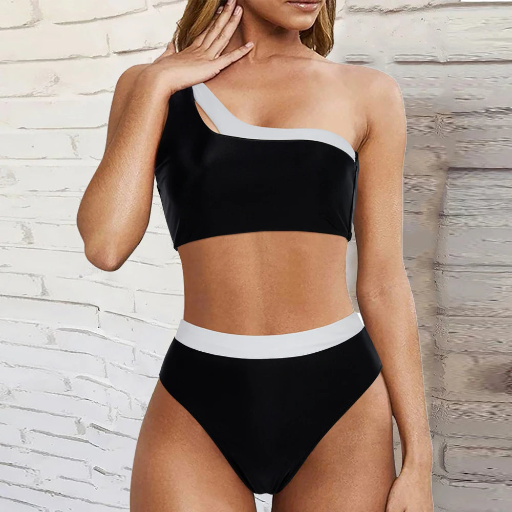 Ondalyn | Schouderloze stralende bikini