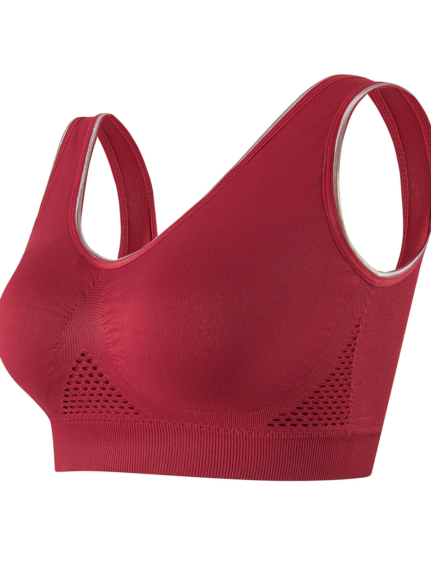 Femme | Sportbeha voor dames in grote maat, ademend mesh en snel drogend