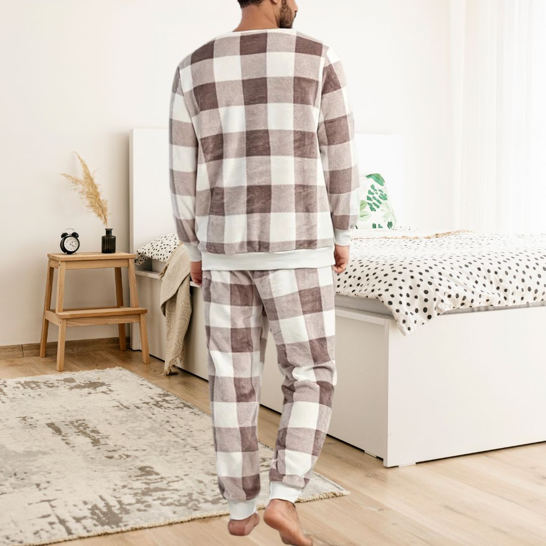 Levi | Warme Winter Pyjama Set