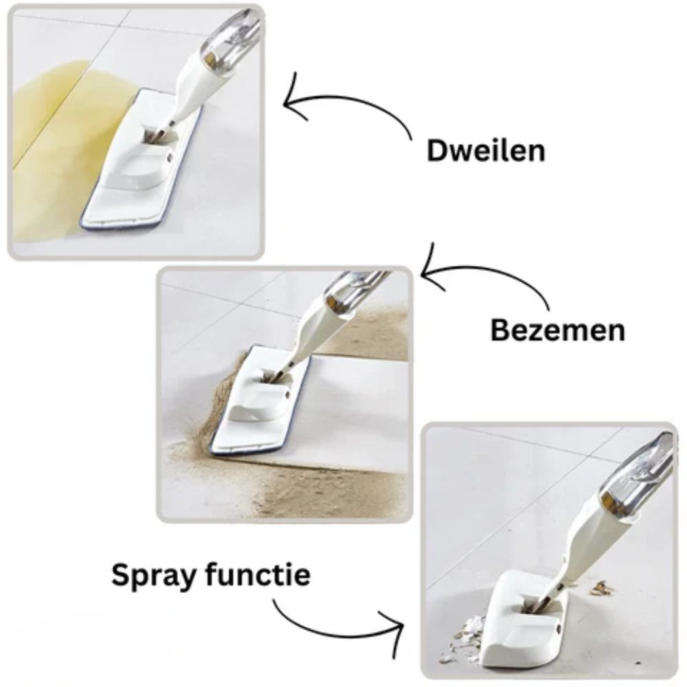 GlideClean | Spray Mop Systeem