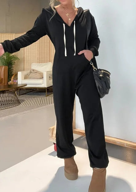 Sabrina | Jumpsuit van luxueus Frans badstof