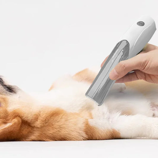 GroomFlow | 2-in-1 trim- en stofzuiggereedschap voor huisdieren