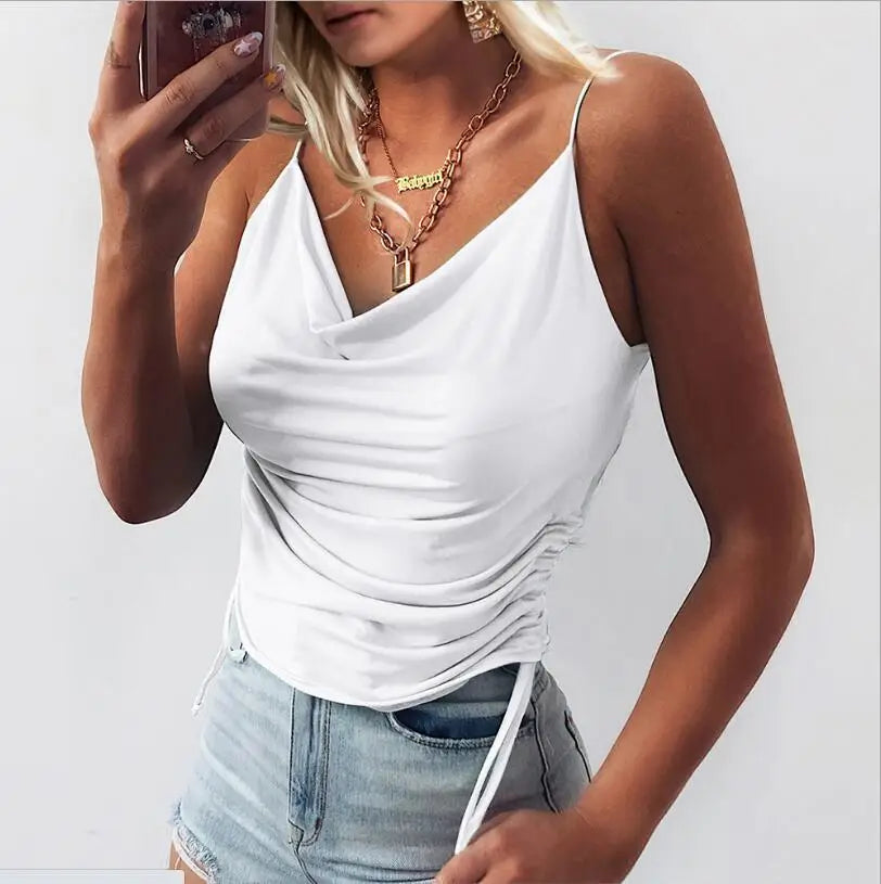 Stravelle | Verstelbare strappy tanktop
