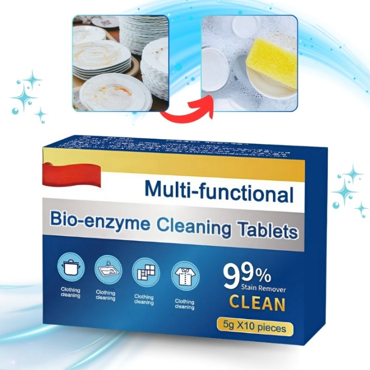 EnzyCleanse | Bio-Enzym Wastabletten