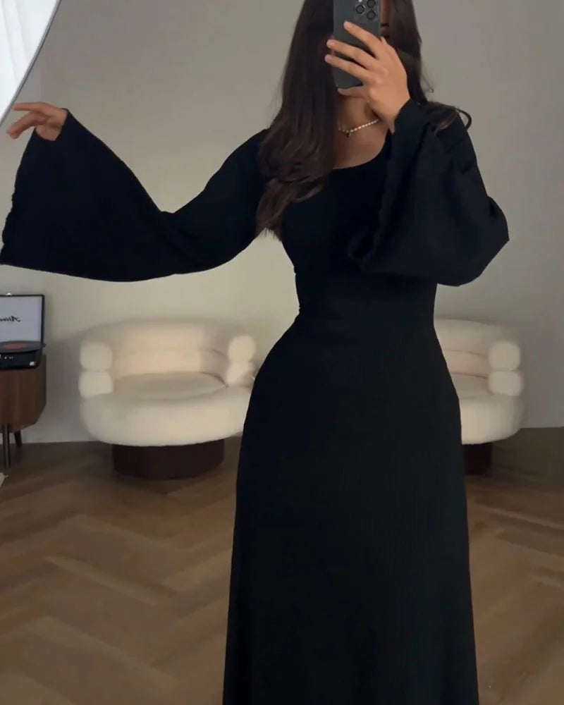 Lysari | Eenvoudig elegante lange jurk
