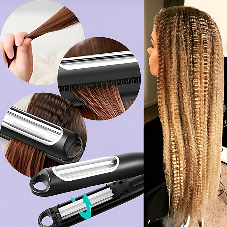 SnapCrimp | Soepele, getextureerde krimps met een gedurfde, elegante afwerking!