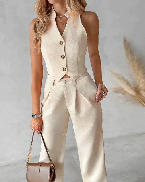Nyressa | Stijlvolle Trendy Set (Top+Broek)