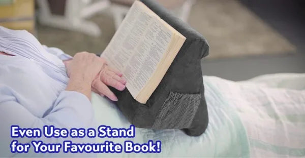 EasyView | Draagbare tablet- en iPad-kussenstandaard voor handsfree kijken en comfort