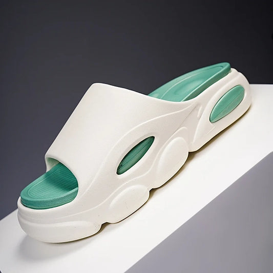 GlideStep | Modieuze plateauslippers voor buiten - gedempt comfort, slipvastheid en een minimalistisch ontwerp
