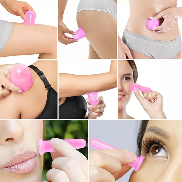 FlexiCups | Siliconen zuignappen voor diepe weefselmassage, spierverlichting en huidverjonging
