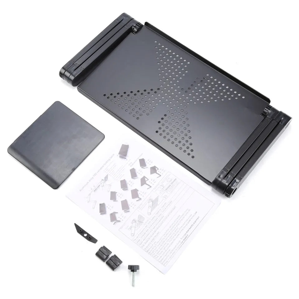 FlexiDesk | Ergonomische laptopstandaard voor bed, bank en bureau