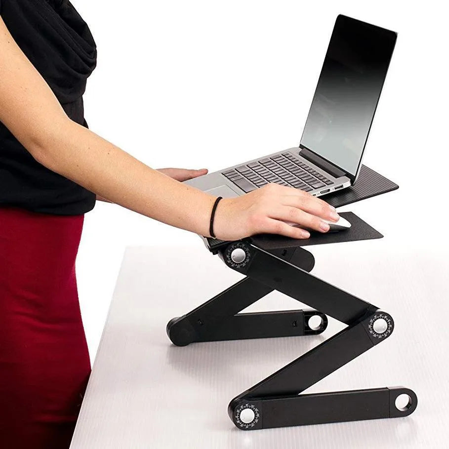 FlexiDesk | Ergonomische laptopstandaard voor bed, bank en bureau