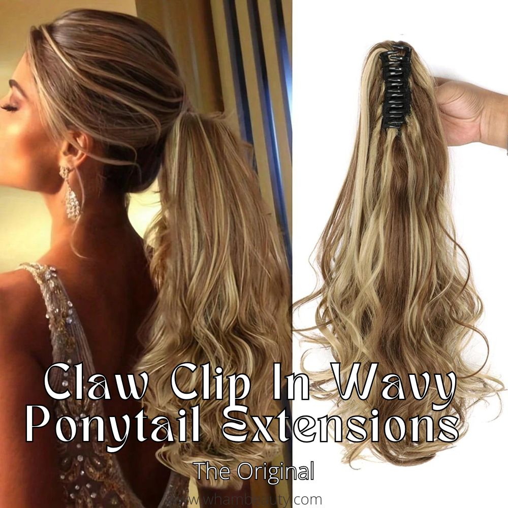 ClawClipExtensions | Klauw Clip In Golvende Paardestaart Extensies