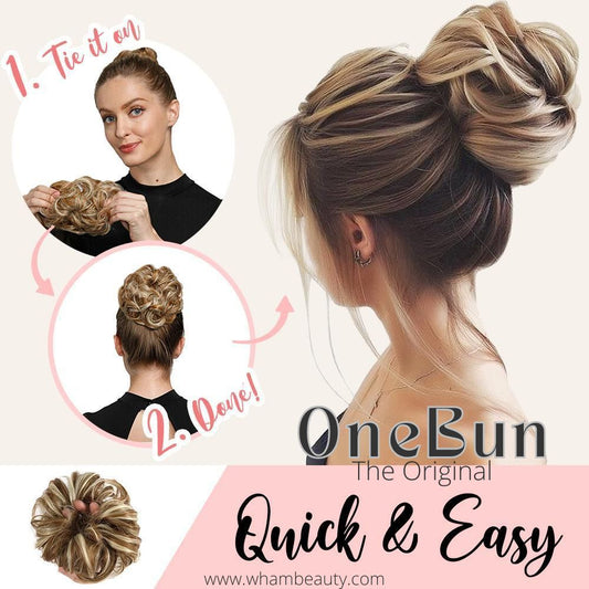 OneBun | Ett steg för uppsatt hår - whambeauty