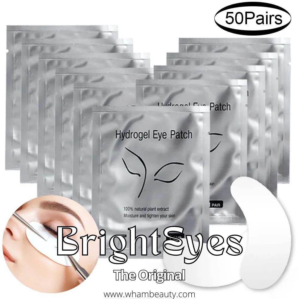 BrightEyes | 50 paar Pads voor onder de ogen