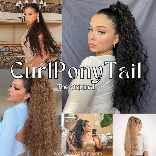 CurlPonyTail | Krullende Staart Haar Extensies