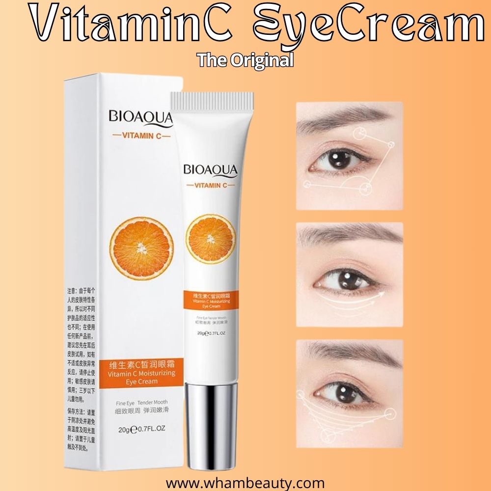 VitaminC EyeCream |  Donkere kringen onder de ogen verwijderen