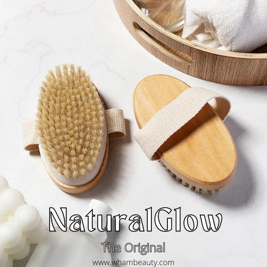 NaturalGlow | Borstel van natuurlijk varkenshaar