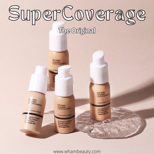 SuperCoverage | Matte vloeibare foundation