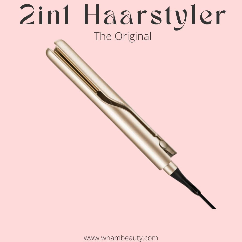 2in1 Haarstyler | Haar Stijltang & Krultang - whambeauty