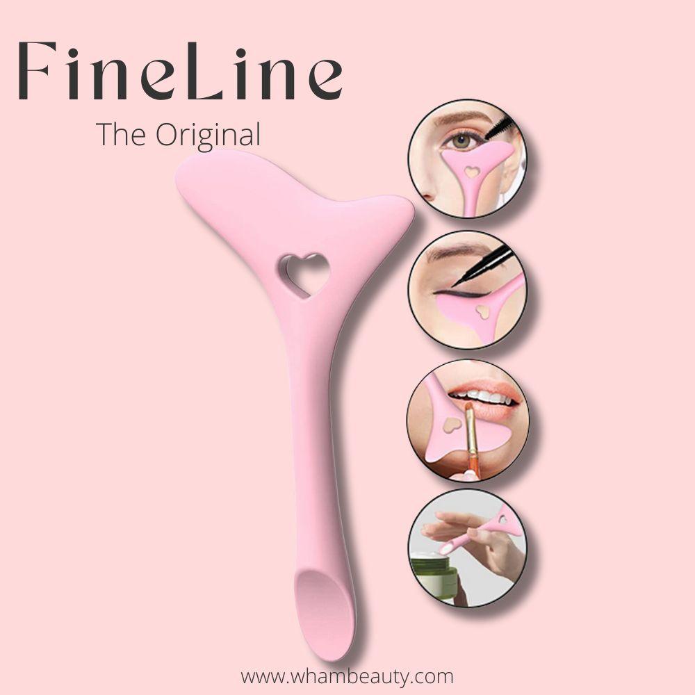 FineLine - Siliconen Eyeliner Stencil - whambeauty
